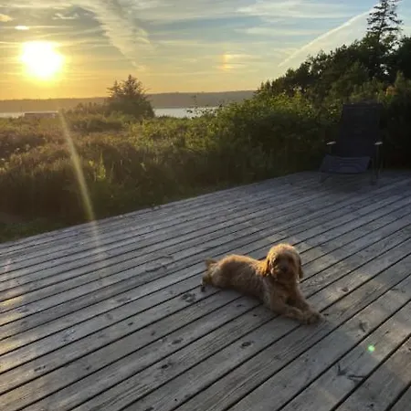 Casa de Férias Nature-rich Oasis With Views Over The Limfjord Roslev